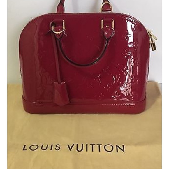 Louis Vuitton Handbags - Louis Vuitton Alma PM Monogram Vernis Hand Bag